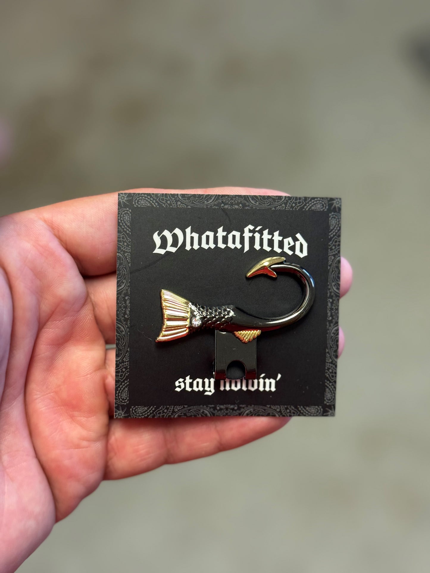 WhataHook 2Tone Blip (Black/Gold)
