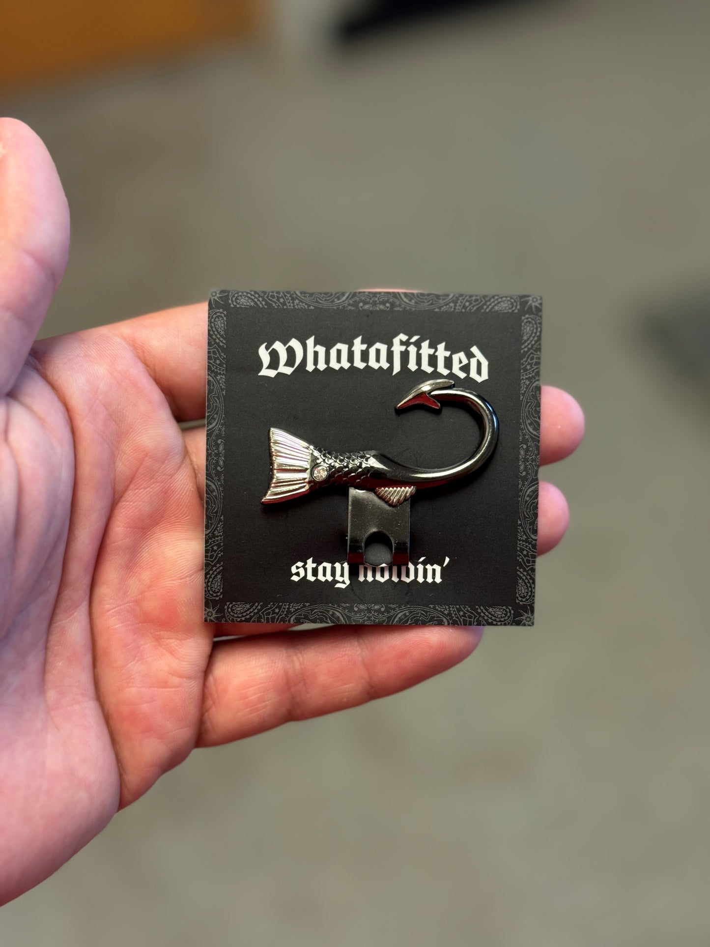 WhataHook 2Tone Blip (Black/Silver)