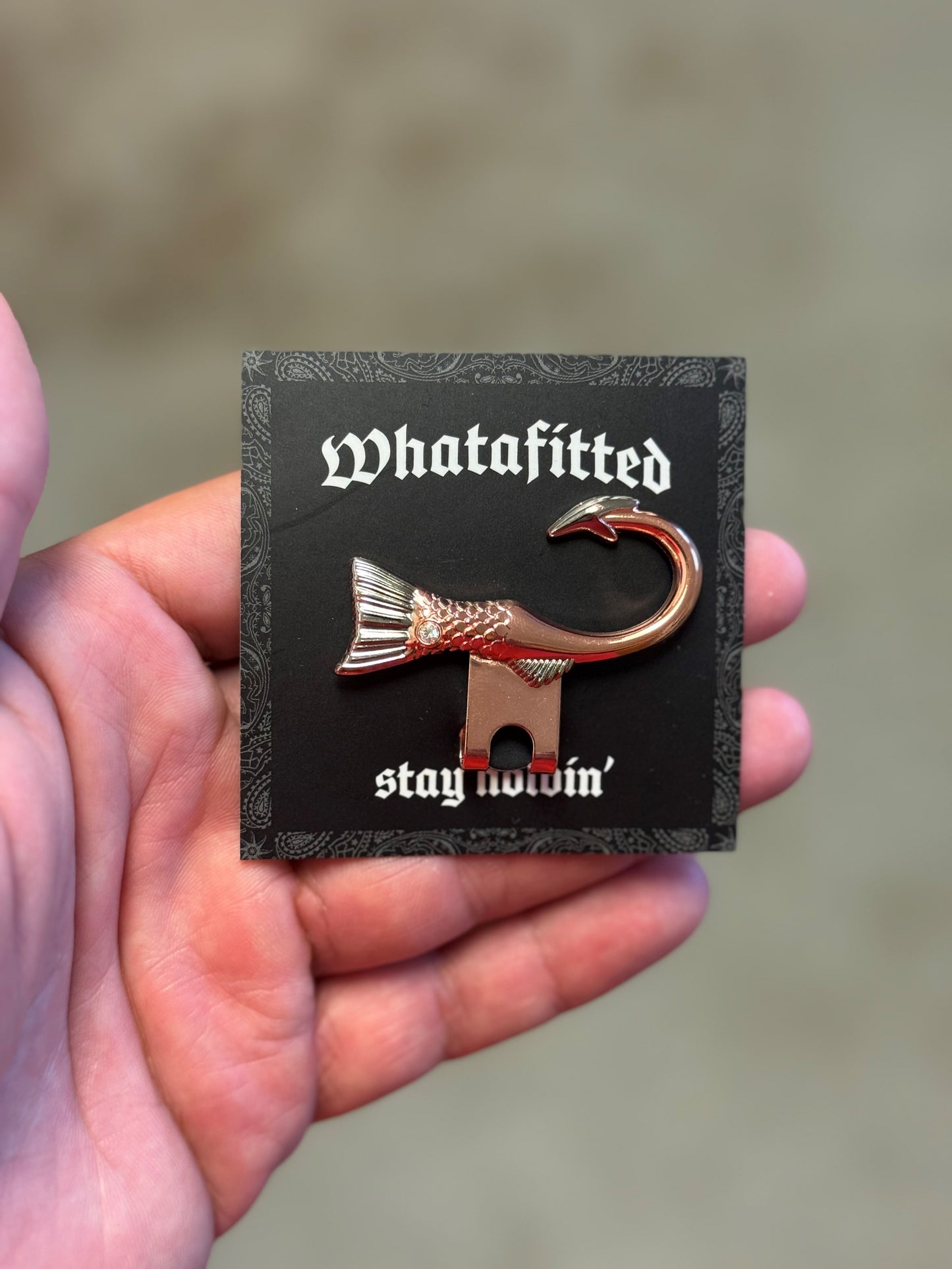 WhataHook 2Tone Blip (Copper/Silver)