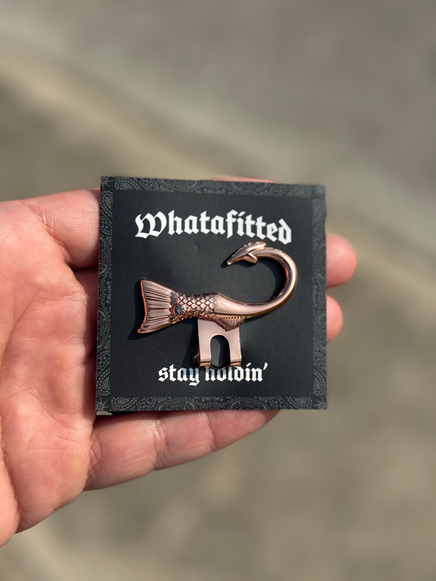 WhataHook Blip (Copper/Smoke)